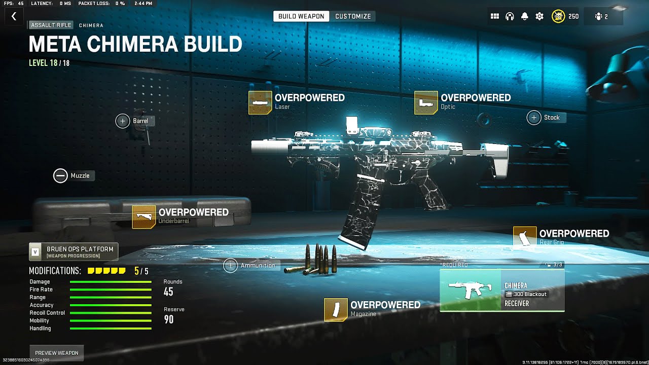*NEW* FASTEST KILLING CHIMERA CLASS in MW2! 😍 (Best CHIMERA Class Setup) - Modern Warfare 2