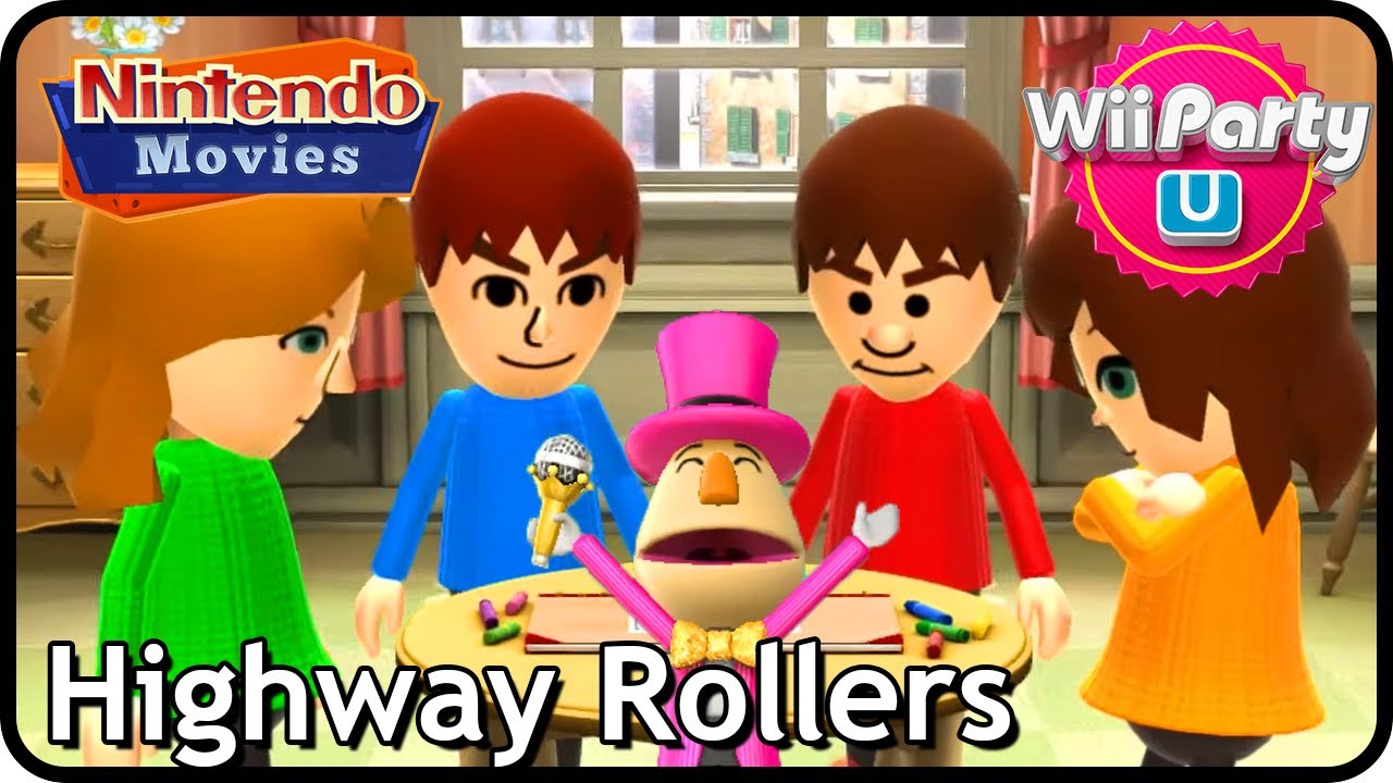 Wii Party U: Highway Rollers (4 players)