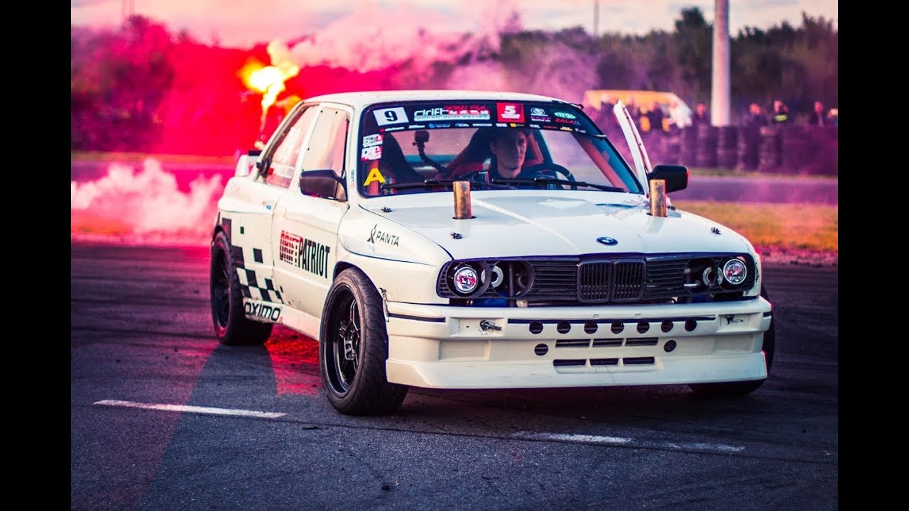 DZIK - M&oacute;j pierwszy Driftow&oacute;z - BMW E30 4,4 V8 BI-TURBO