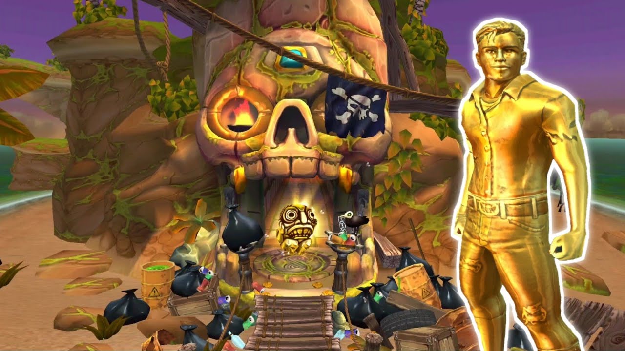 Temple Run 2 - Earth Day - Guy Dangerous Golden - Fullscreen Gameplay