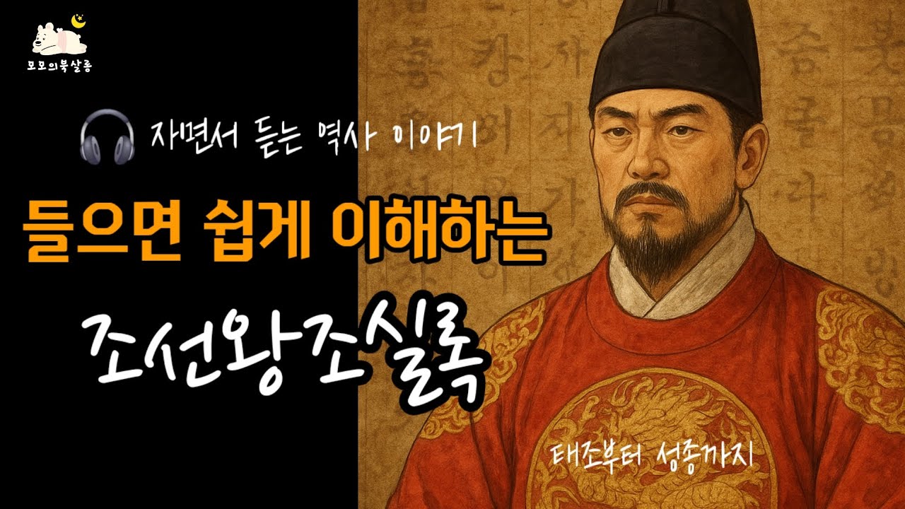 한밤에 듣는 조선왕조실록 1부🌙 _ 베스트셀러 오디오북 _ 책 읽어주는 여자 📖 수면음악보다 책 ASMR