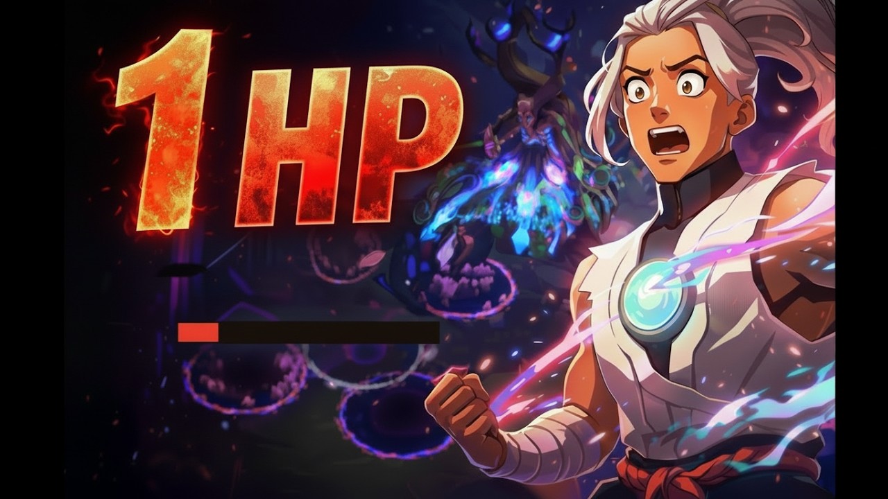 Sobreviví con 1 de vida en este roguelike estilo HADES 😱