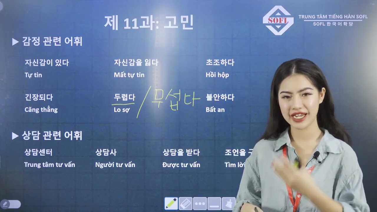 [TOPIK 3] Từ vựng tiếng Hàn trung cấp 3 - Bài 11