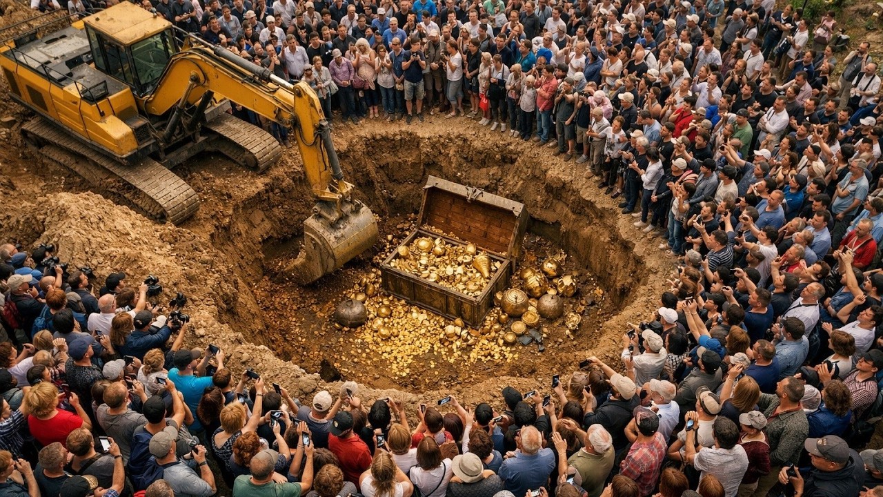 Мы нашли огромный клад под землёй! 💰😱