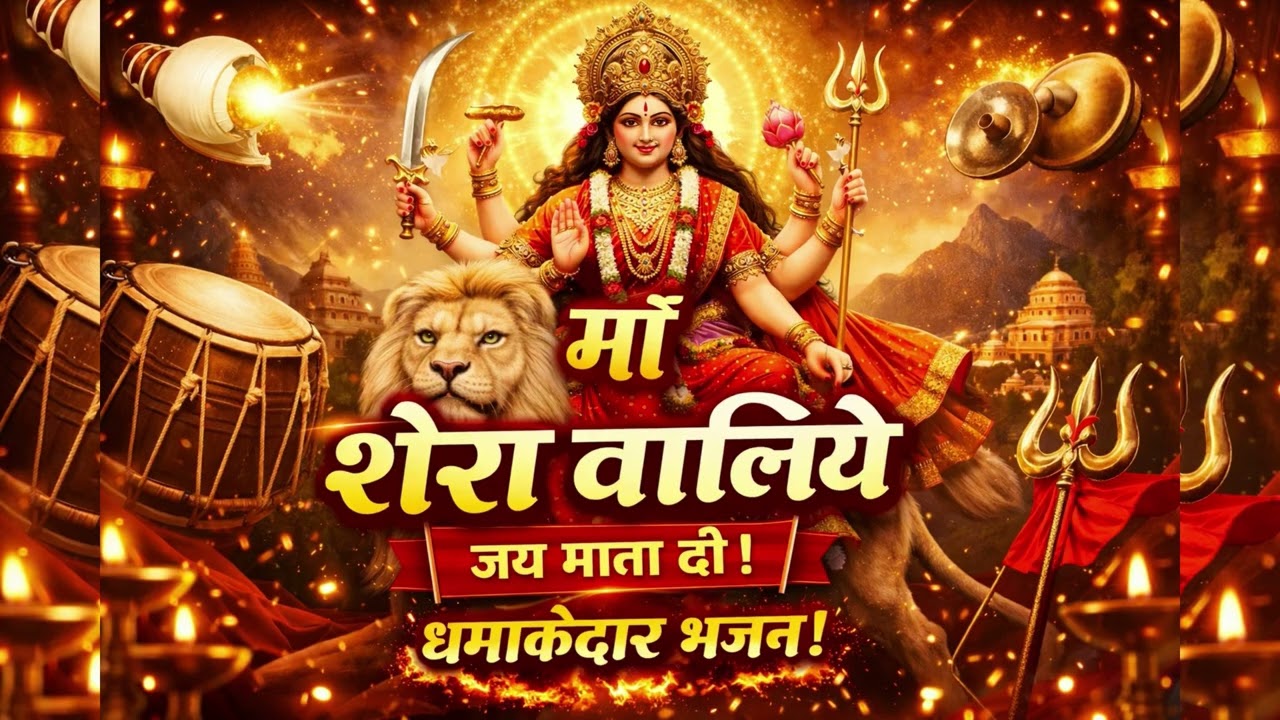 माँ शेरा वालिये | DJ Mata Ki Chowki Mix 2026 | Navratri Special Bhajan | Jai Mata Di 🔥🙏