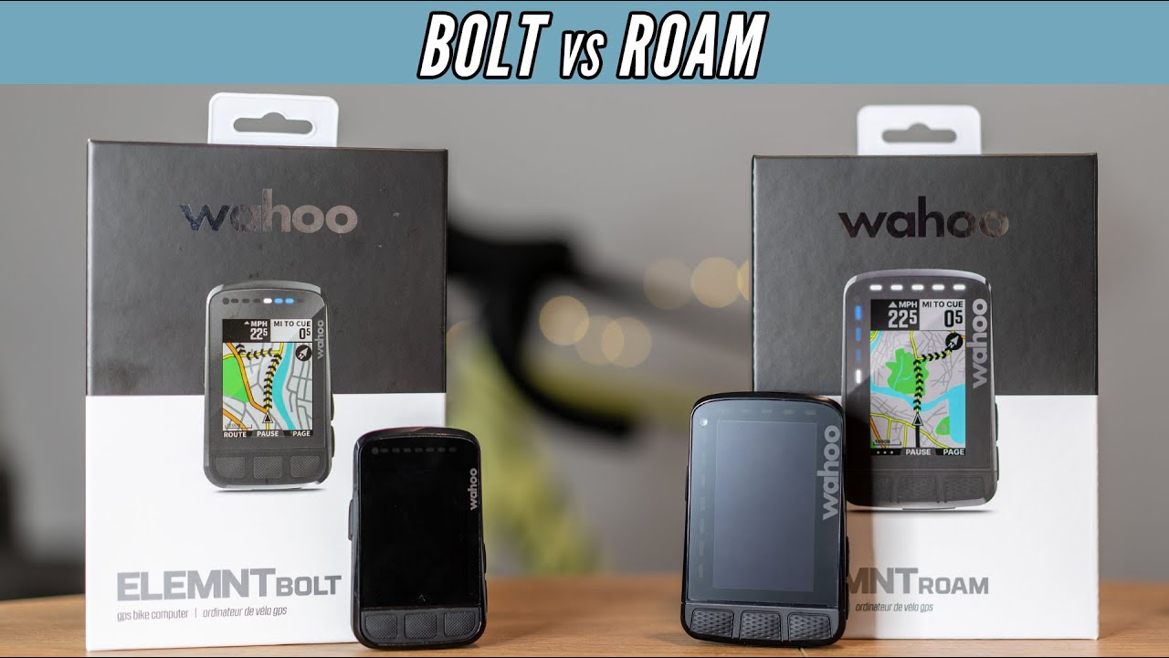 WAHOO ROAM v2 vs BOLT v2 - Czym się r&oacute;żnią najnowsze liczniki GPS Wahoo?