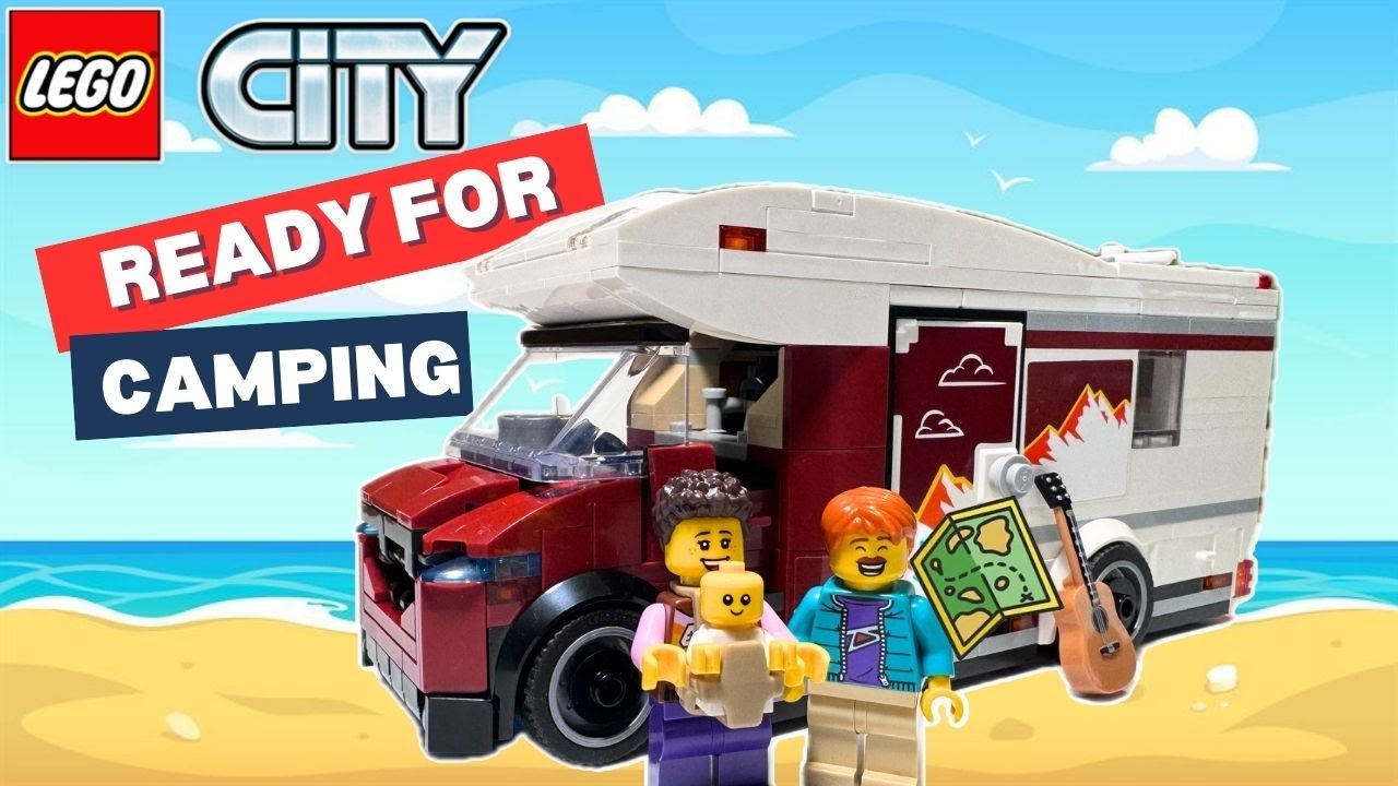 Lego City Holiday Camper Van 60454 - Speed Build & Review