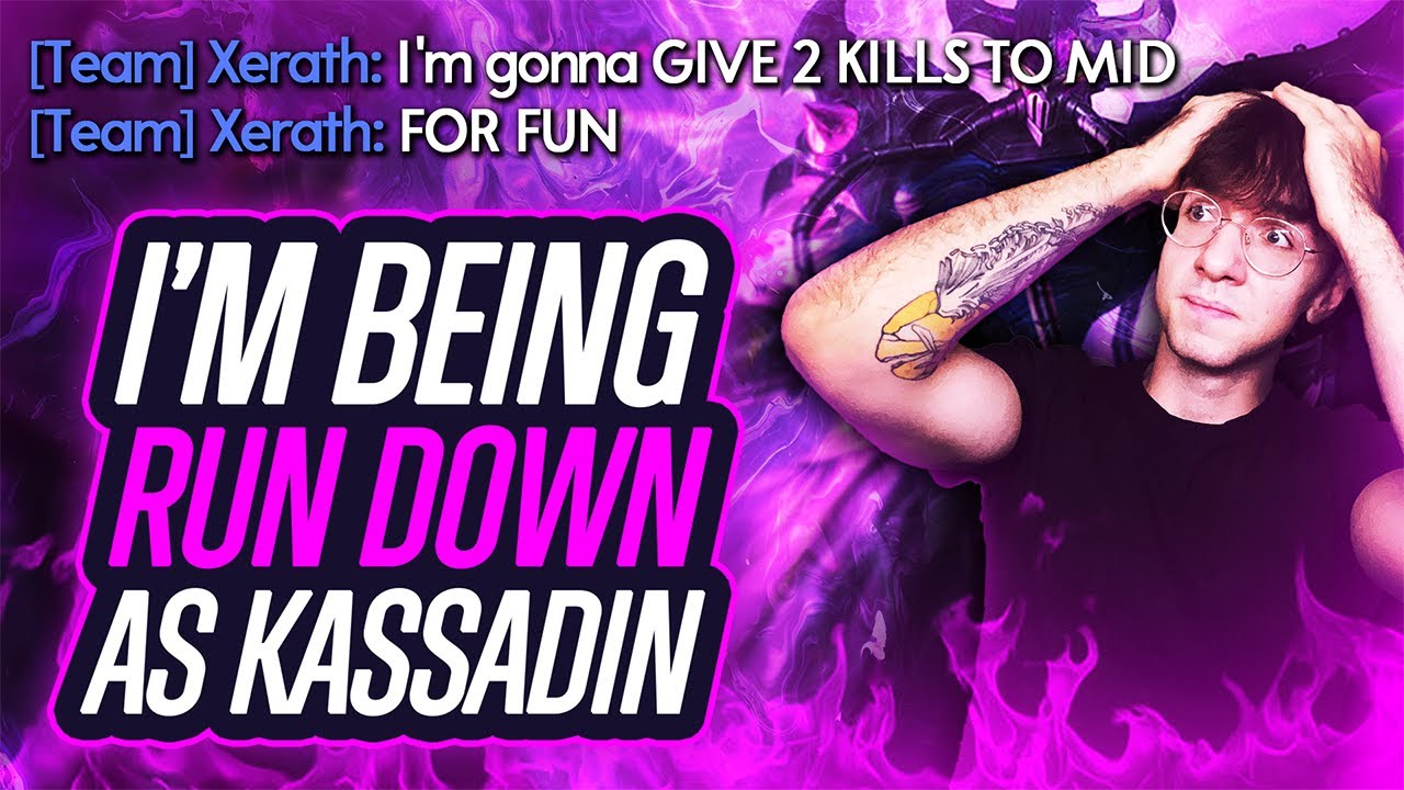 GETTING RUN DOWN AS KASSADIN IN MASTERS *MONK MENTAL*