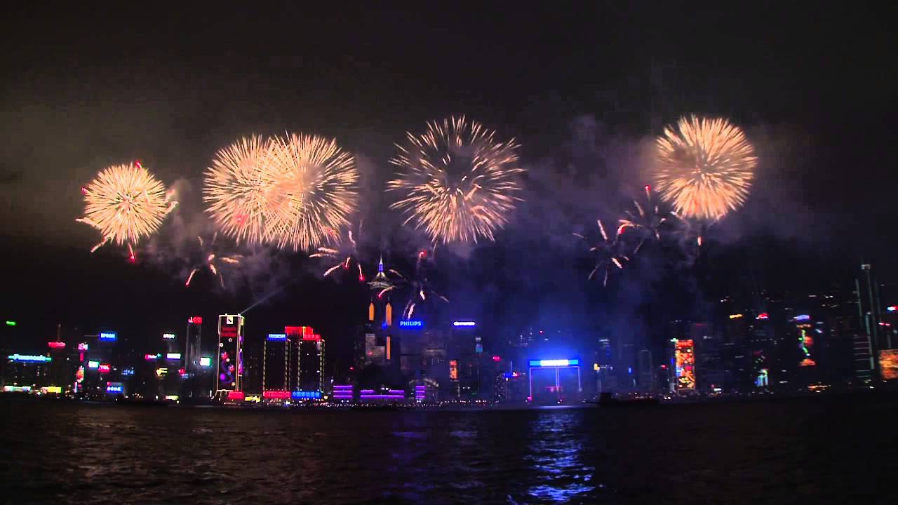 香港賀歲煙花匯演2013