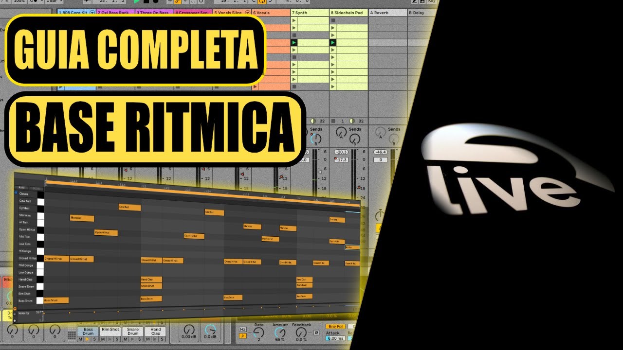 TODO SOBRE BASES RITMICAS EN ABLETON #abletonlive #abletontips #abletonhacks #tutorial