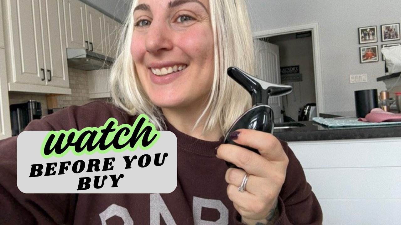 My true thoughts on this! - Facial Massager Red-Light-Therapy-for-Face and Neck, Face 𝖲culpting Wand