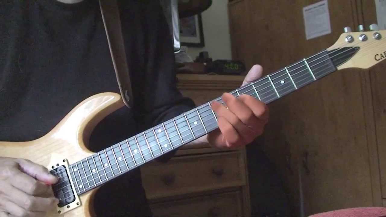 'Love Is U' instrumental guitar cover test driving 'Guitar Glove'