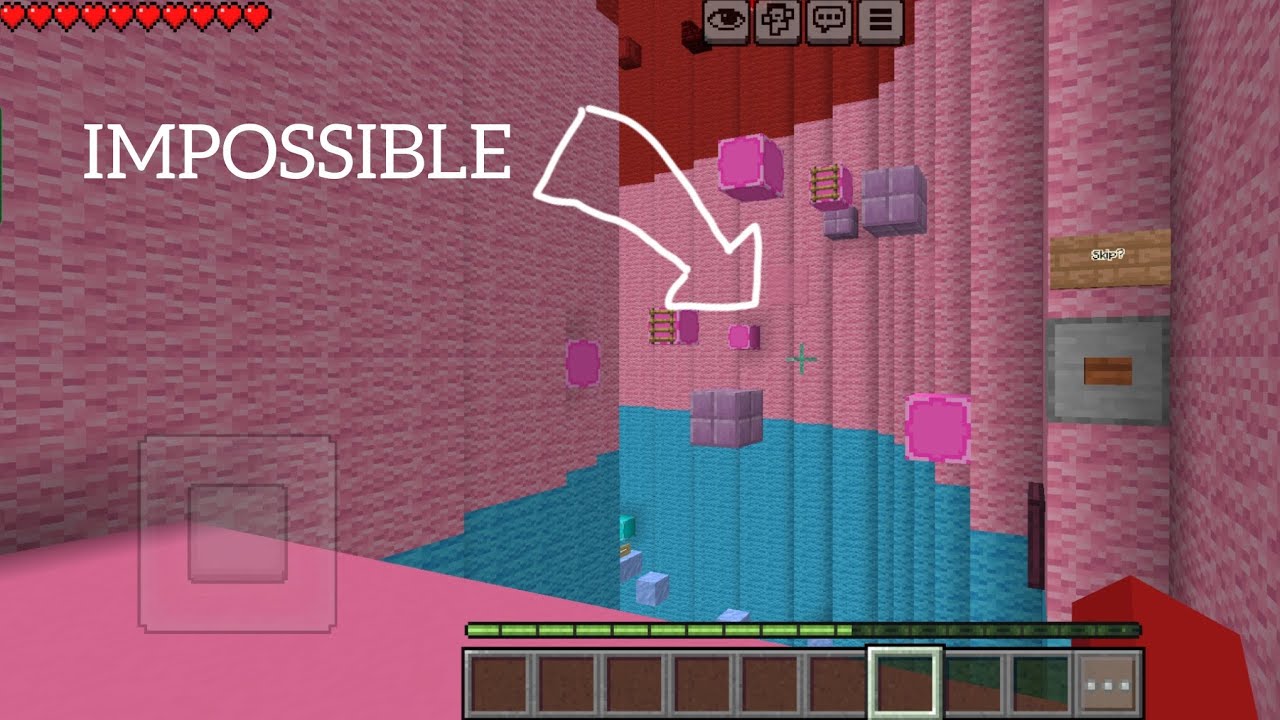 Minecraft Parkour Map Pt-2 Subscribe for more ❤️