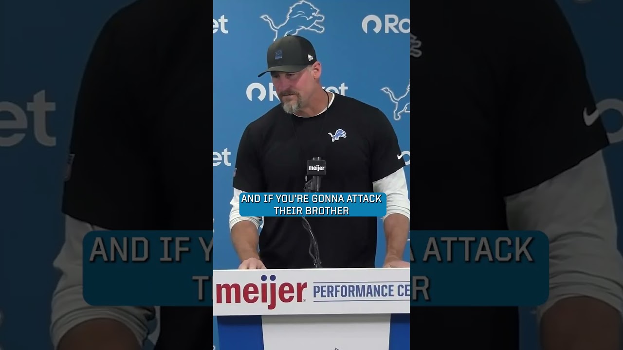 Coach Campbell on the Lions brotherhood | Detroit #Lions #Shorts