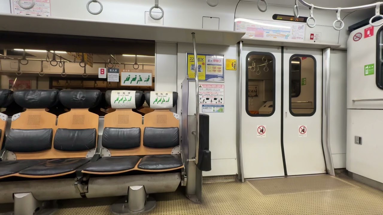 817系VK1502 日豊本線　国分〜隼人　車内風景　JR九州　電車