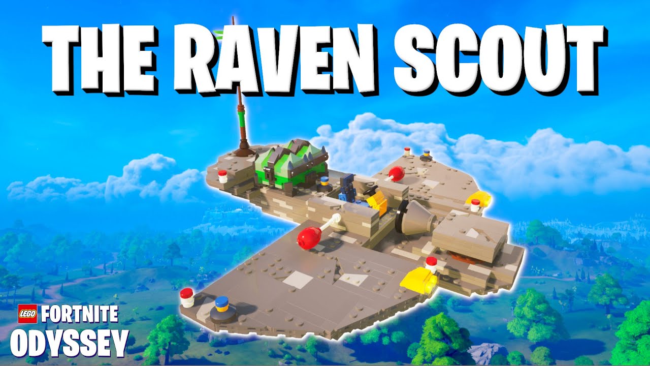 NEW Steering Mechanic and Multiple Altitudes! Custom Ship Build in LEGO Fortnite Odyssey