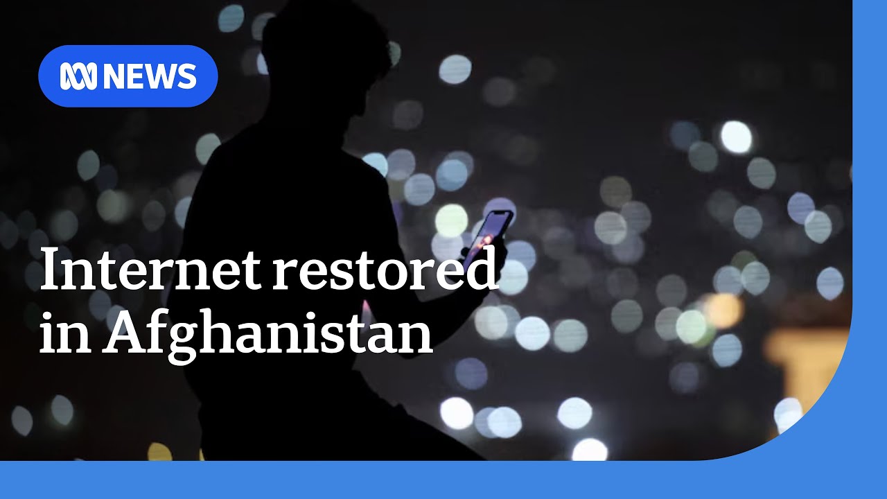Taliban restores internet in Afghanistan after 48-hour shutdown | ABC NEWS