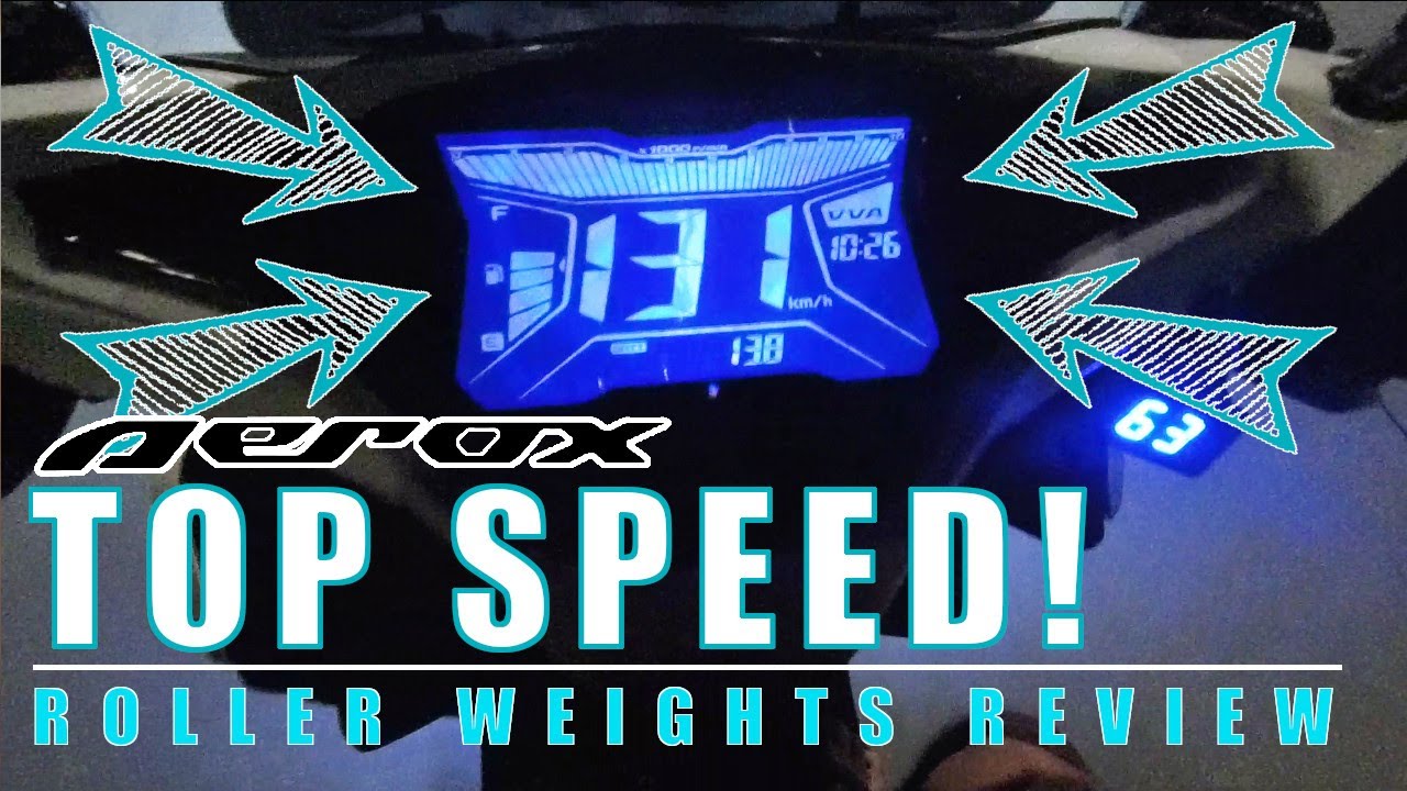 AEROX TOP SPEED | roller weights combination review | flyball | bola