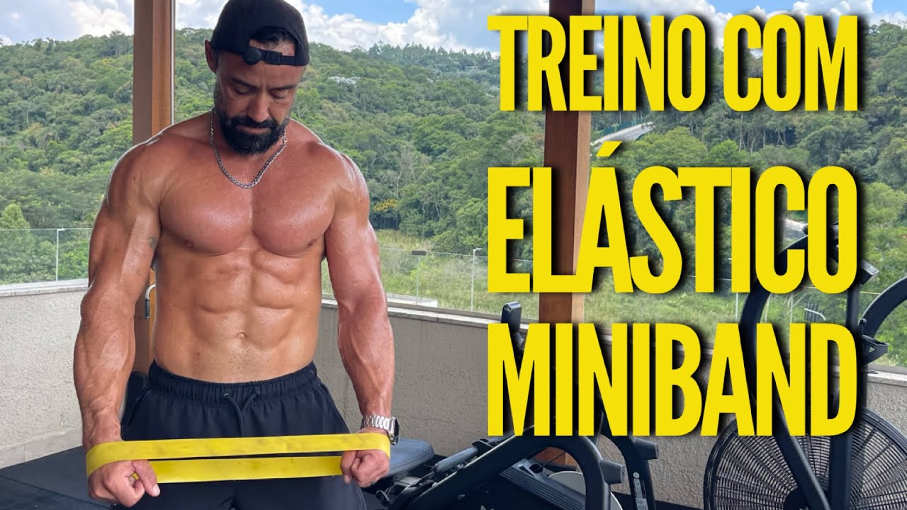 Treino com elástico - Cura dor nos ombros