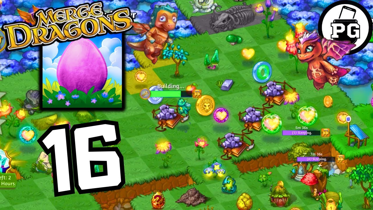 Huge Building Upgrade in Camp 🐉 Merge Dragons! - Gameplay Walkthrough |Part 16|