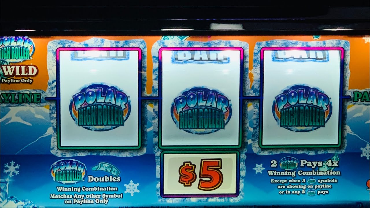 CASINO NIGHT! $50,000 JACKPOT! MAX BET POLAR HIGH ROLLER- $1, $2 & $5 MACHINES