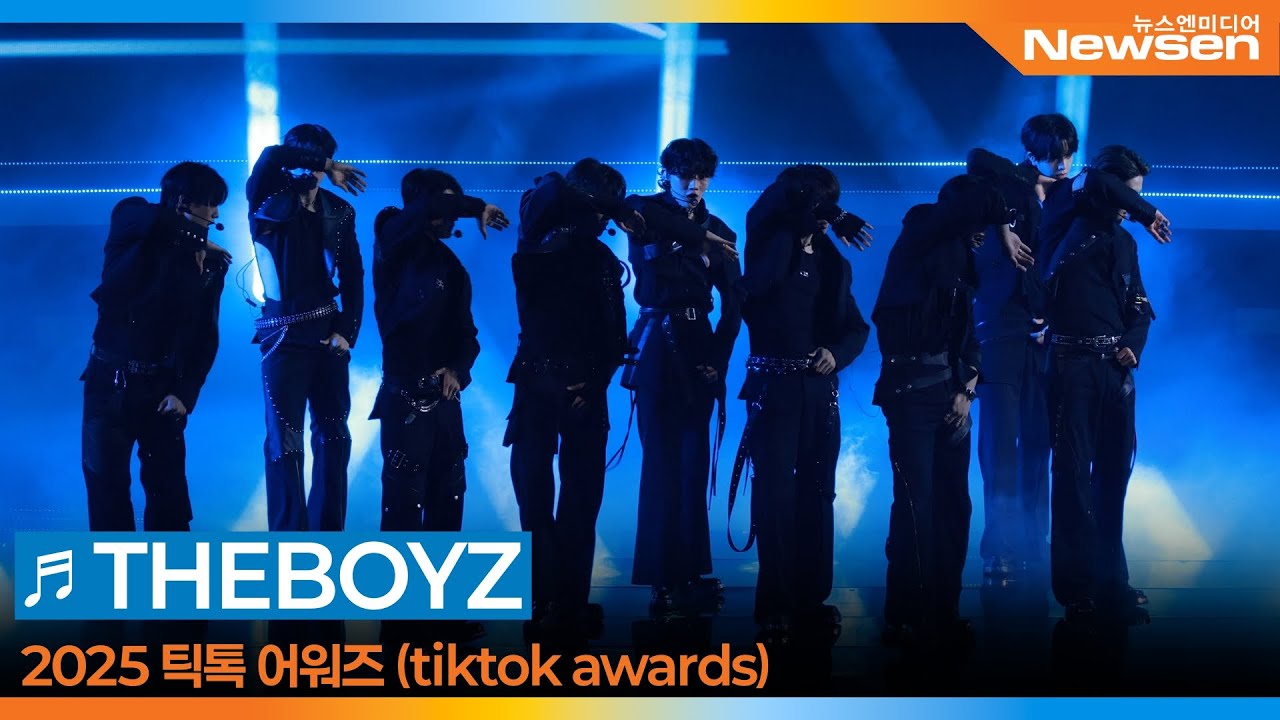 더보이즈, ‘INTRO+Rock and Roll+Bridge Perf+Stylish' 틱톡어워즈 축하무대📸 THEBOYZ TikTokAward 2025.10.25 Newsen