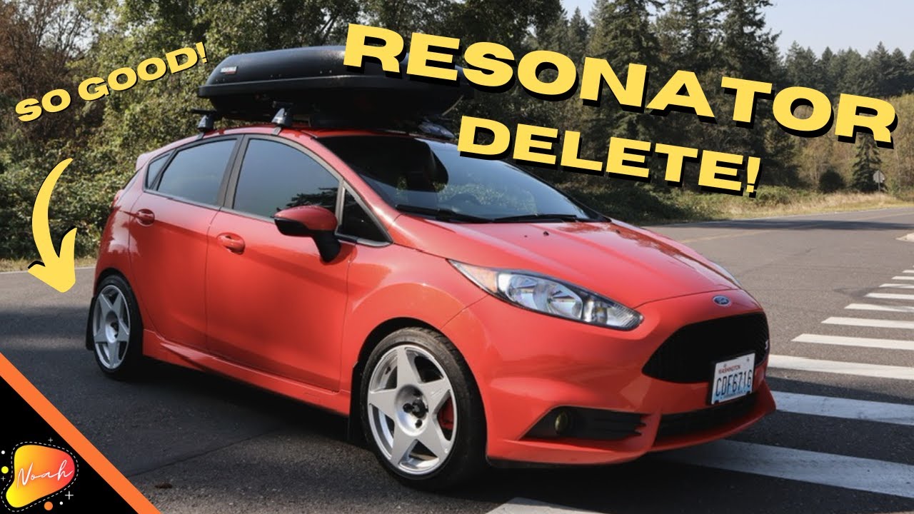 Ford Fiesta ST Resonator Delete! Cold Start, Drive By's, and Revs!