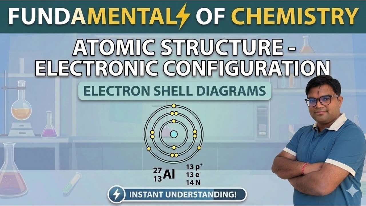 Electronic configuration|Fundamental of chemistry|Class 9th-10th|CBSE|NEET-JEE|Science academy 