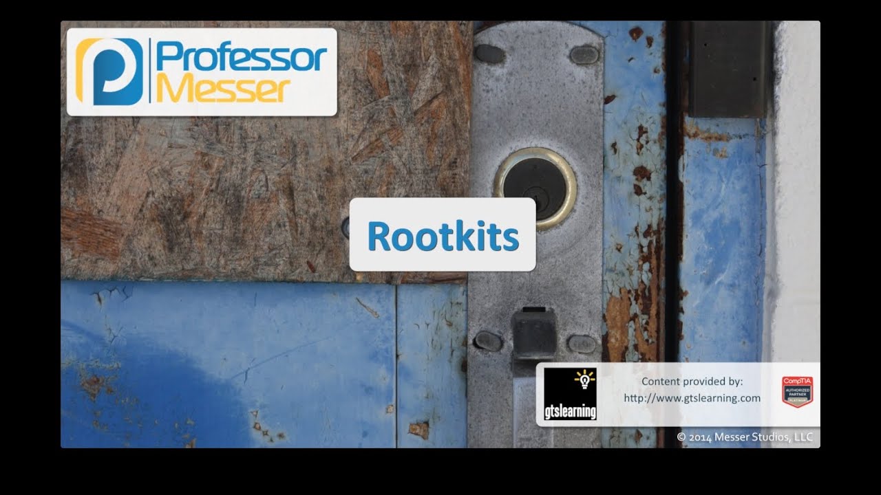 Rootkits - CompTIA Security+ SY0-401: 3.1