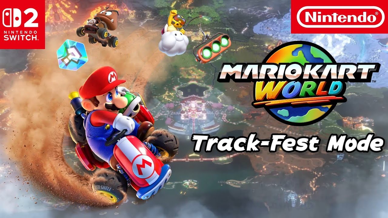 Mario Kart World - Track-Fest Mode