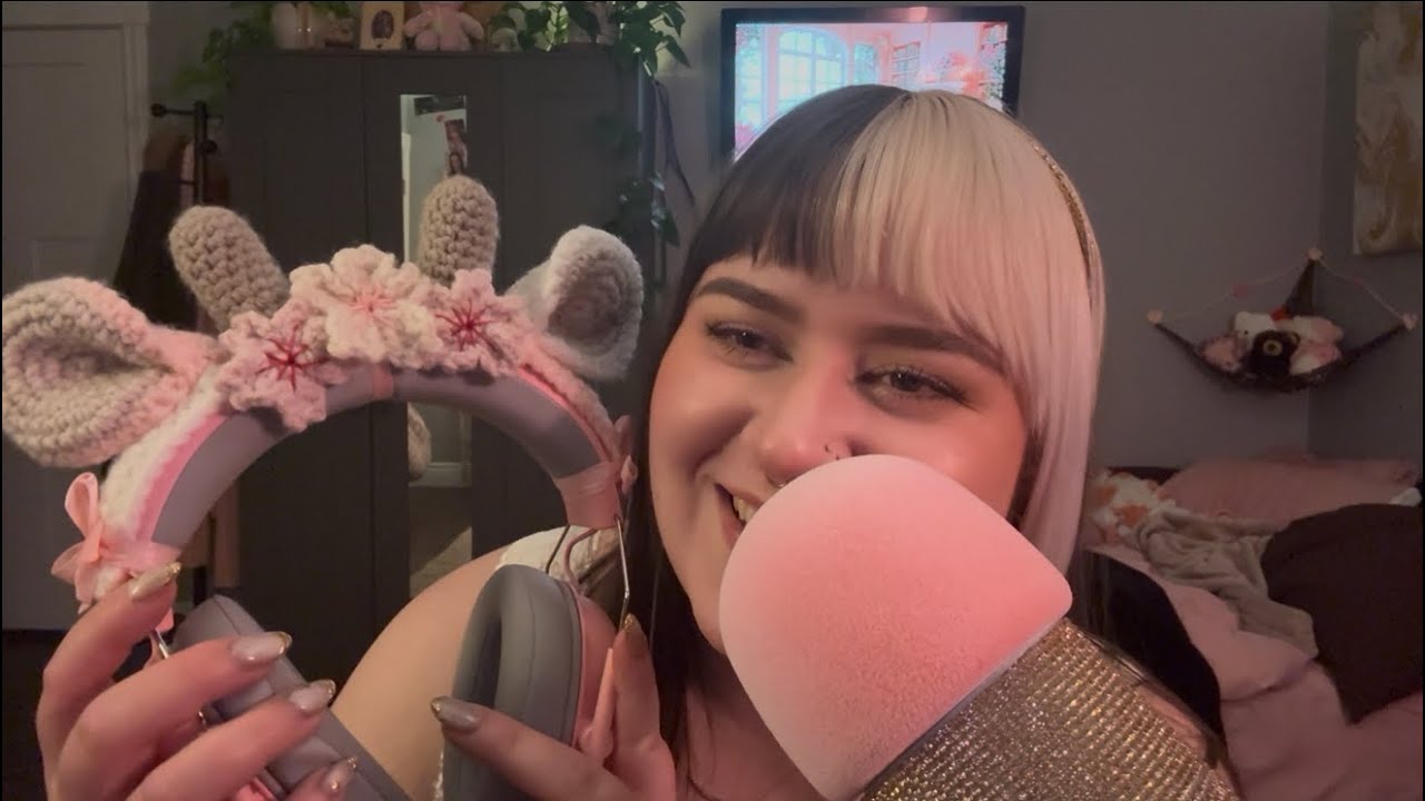 ✨ ASMR things I’ve crocheted recently! over explaining, scratching, fabric sounds ✨