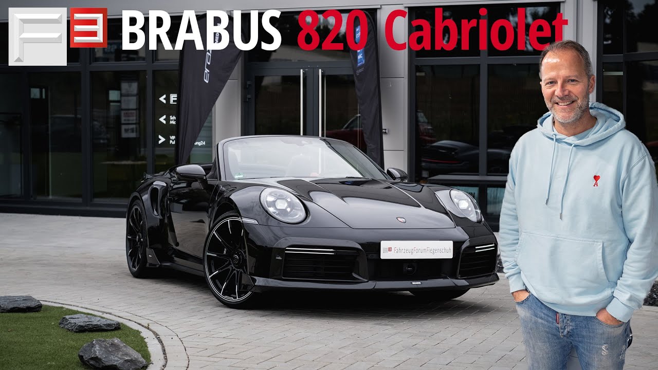 Der beste 911 Turbo S?! BRABUS 820 Cabriolet 🏎️