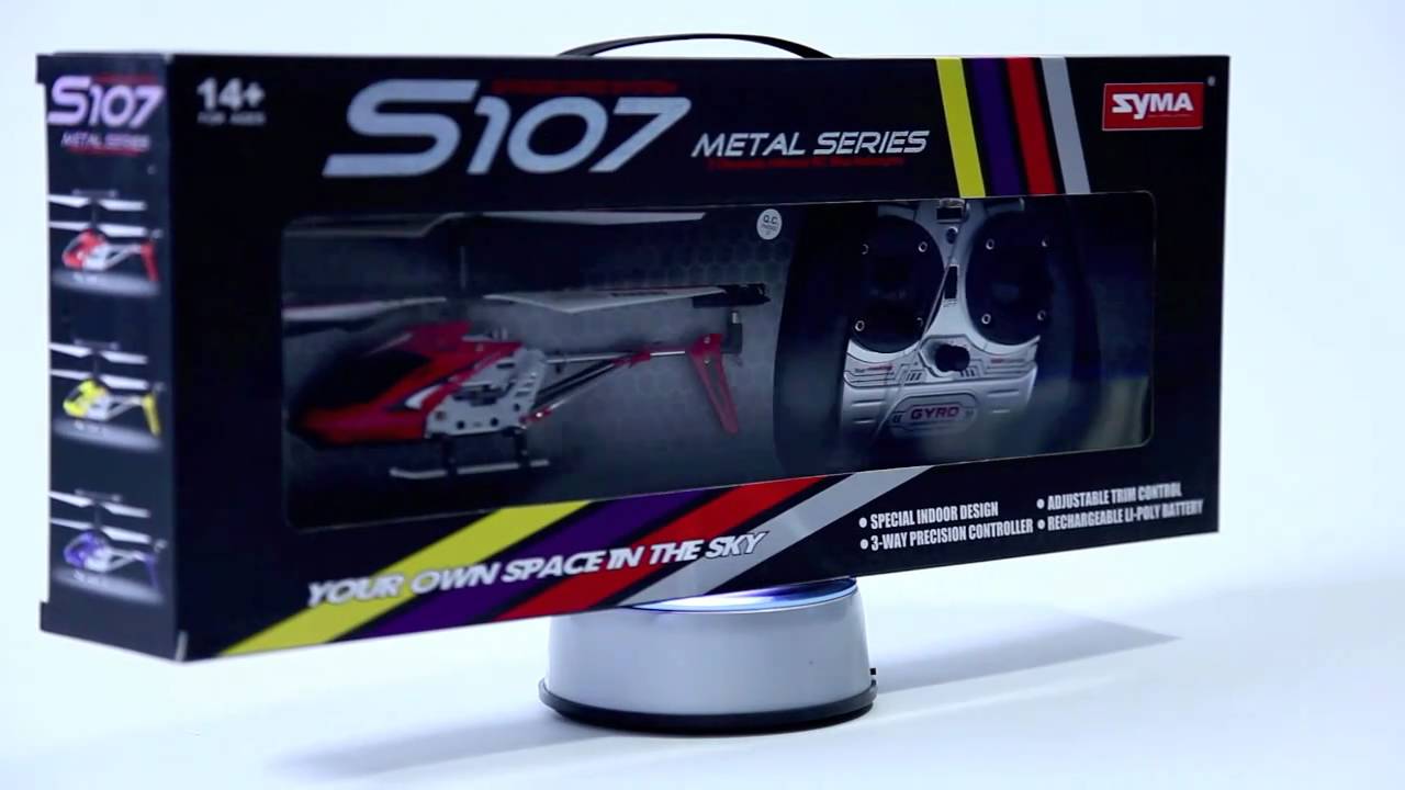 SYMA S107 Remote Control Helicopters 360 Degree View