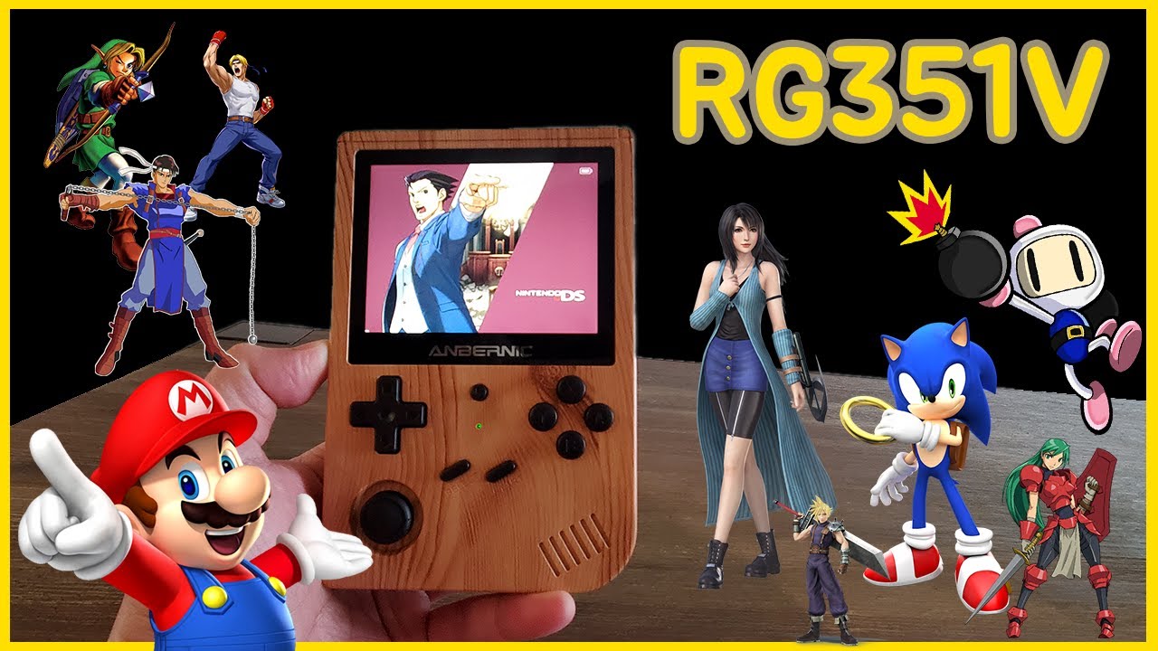 RG351V - It's better than you think! Best Good-lookin' Vertical Retro Handheld