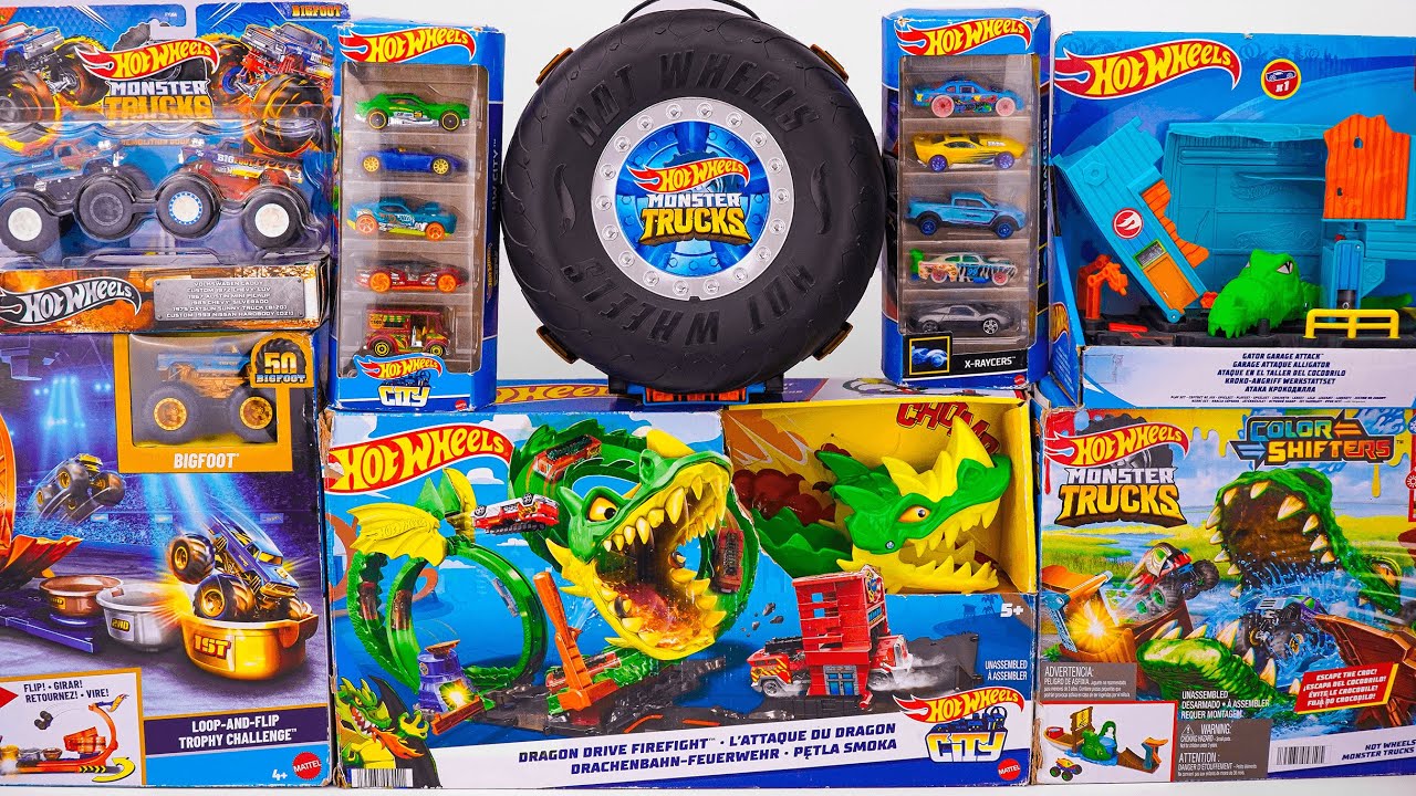Hot Wheels Unboxing & Review ASMR | Hot Wheels City Super Loop Fire Station
