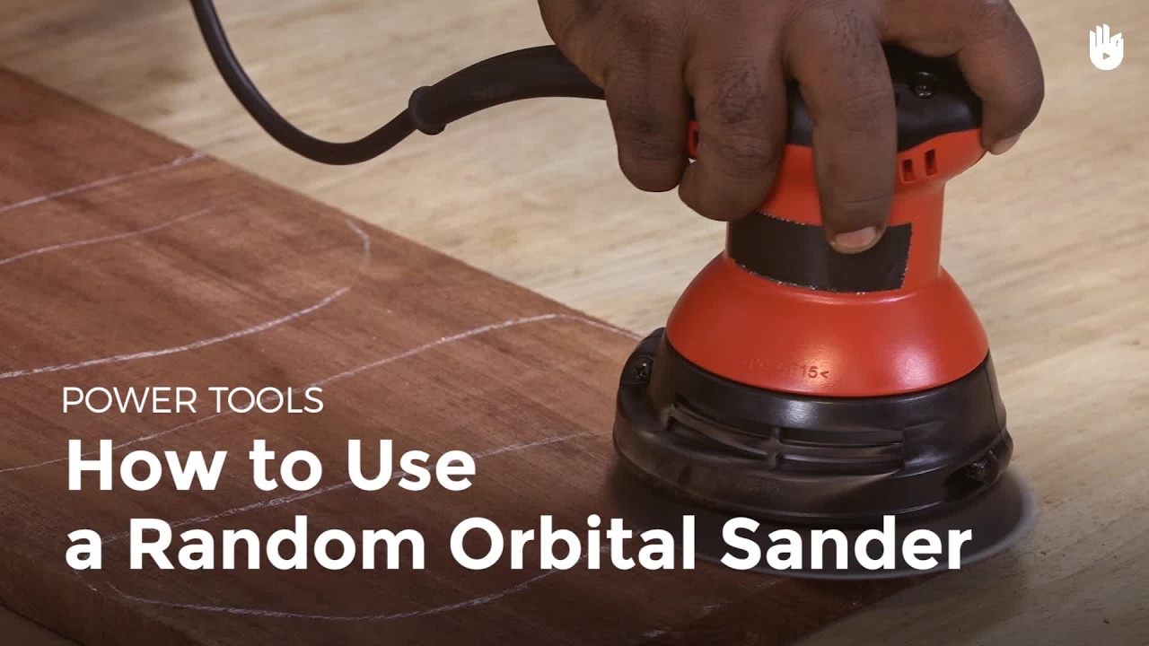 How to Use a Random Orbital Sander | Woodworking