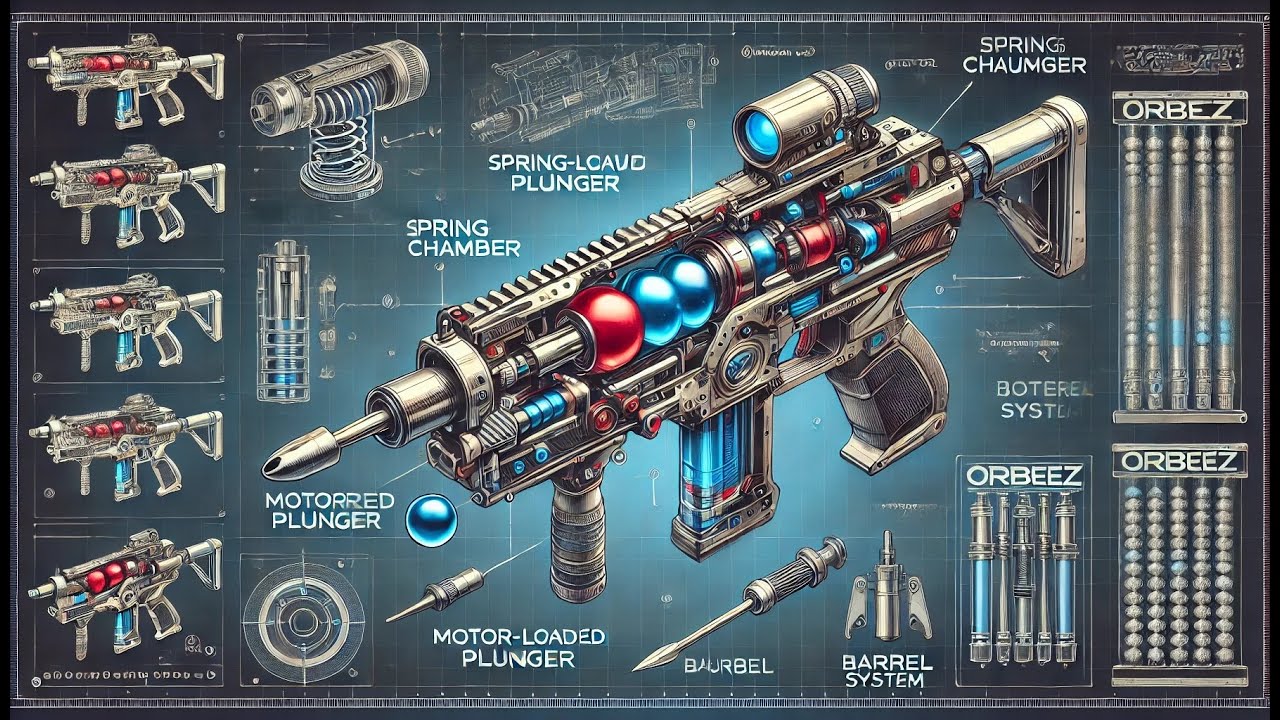 !!! WOW, MECANISMO DE DISPARO PISTOLA HIDROGEL EXPLICADO PASO A PASO !!!