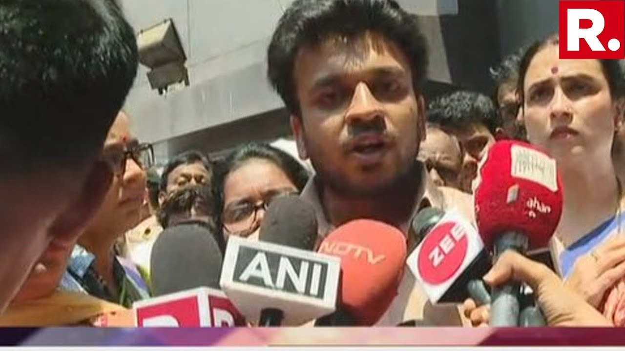 WATCH: Protests Outside Nair Hospital Demanding Justice For Dr. Payal Tadvi