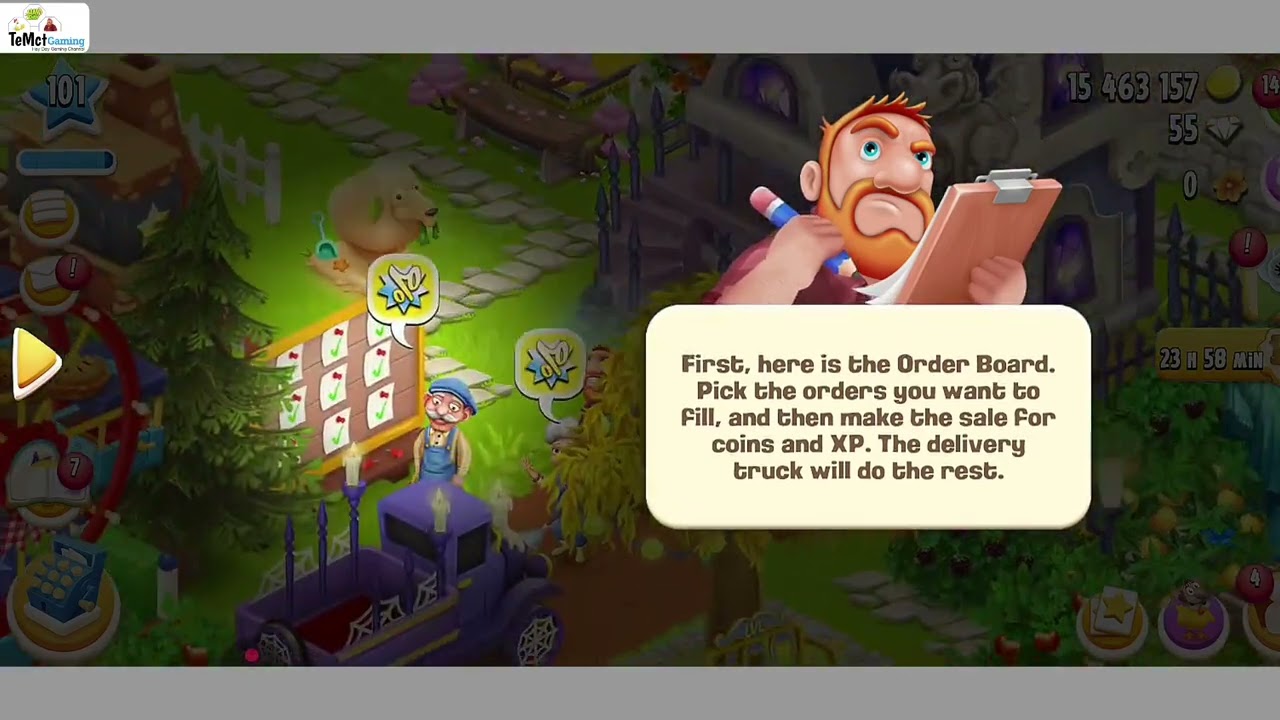 Greg Welcome Said when I Opened the Game After a Long Time 