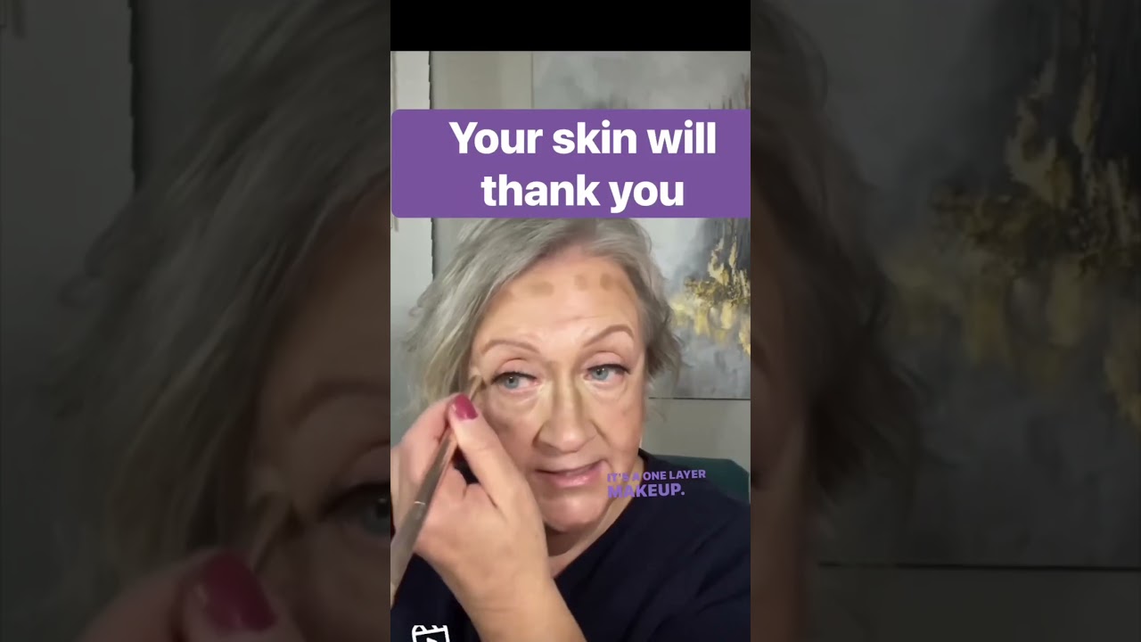 Cream makeup for the win! 