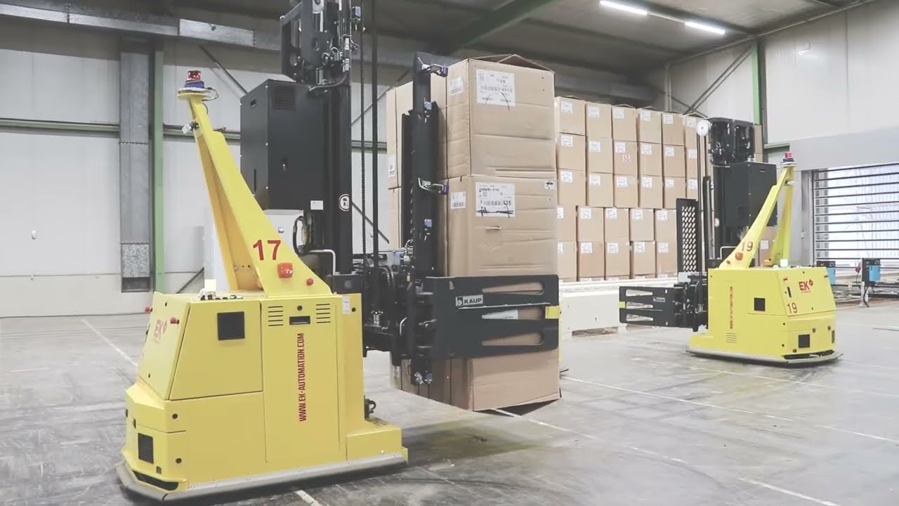 KAUP Bale Clamp with ek robotics compact move