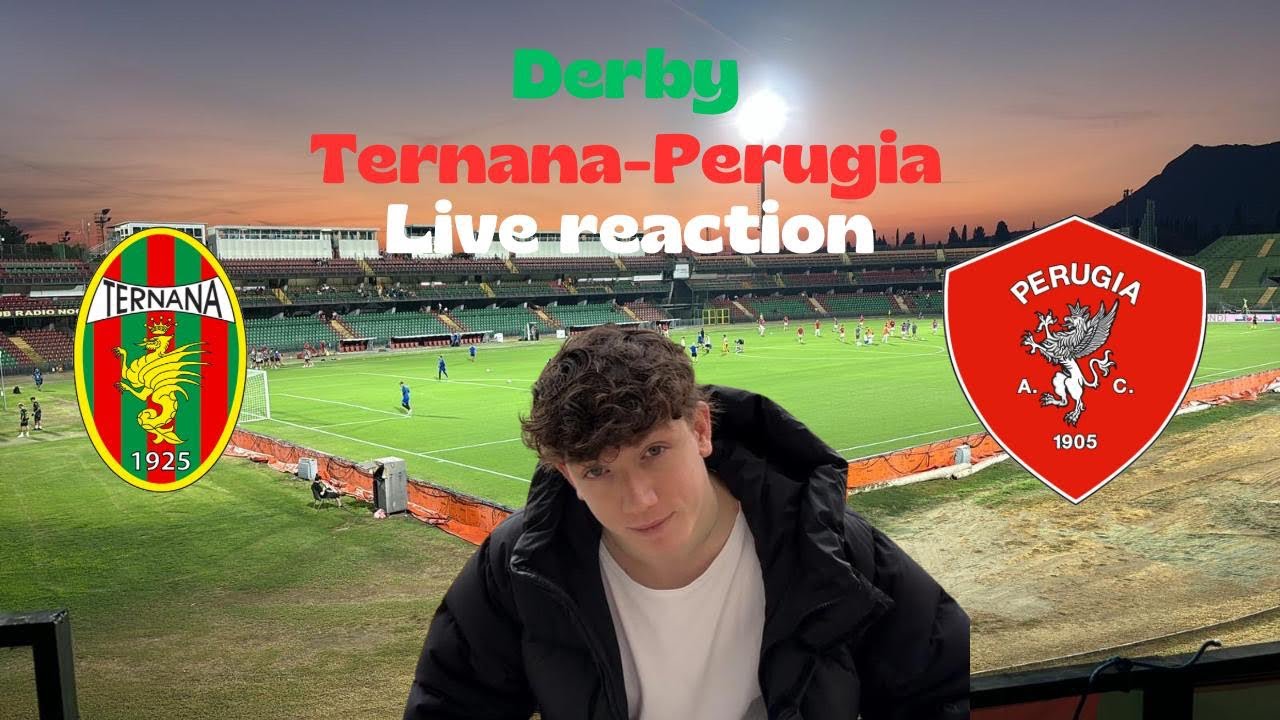 TERNANA-PERUGIA 0-0 LIVE REACTION DERBY UMBRO❤️💚