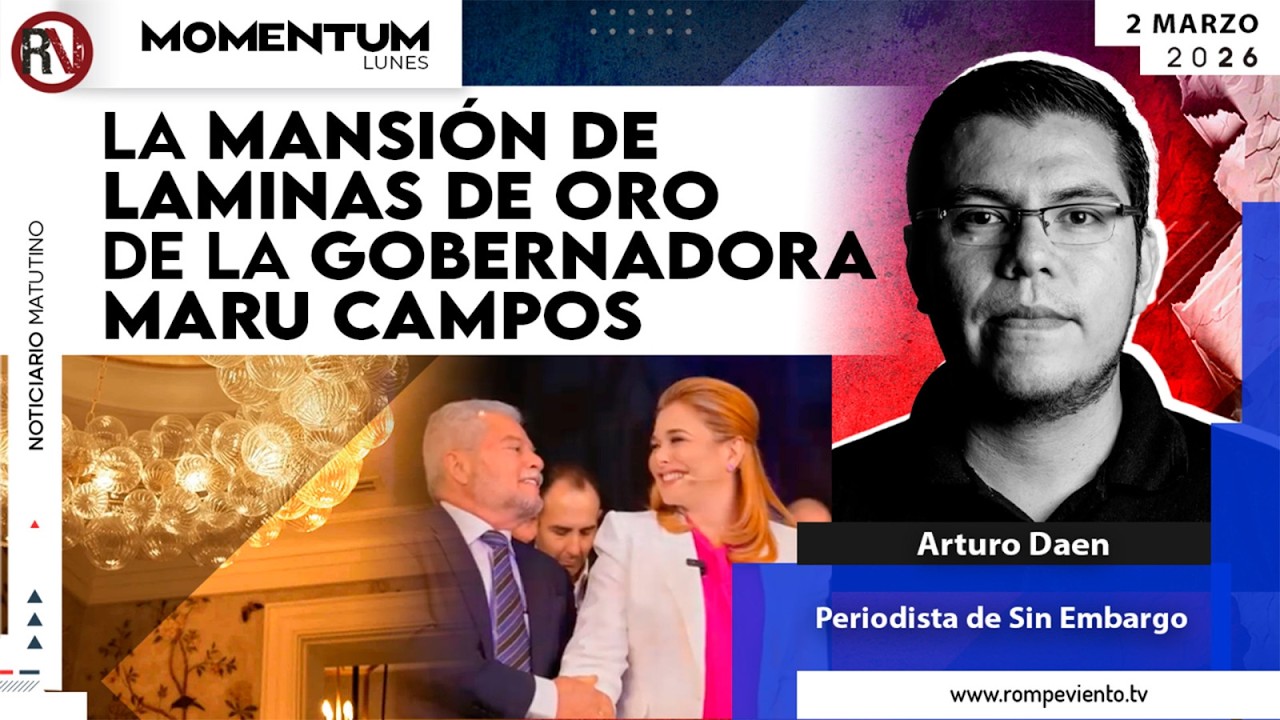 La mansión de laminas de oro, de la gobernadora Maru Campos | Entrevista a Arturo Daen / Periodista