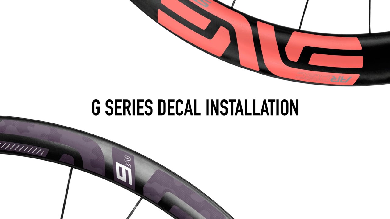 How to Install ENVE Wheel Decals - G Series gravel wheel sets