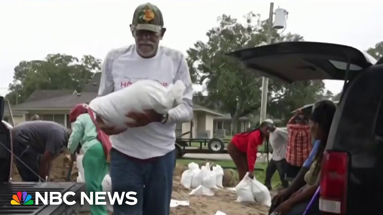Louisiana prepares emergency supplies as Francine approaches