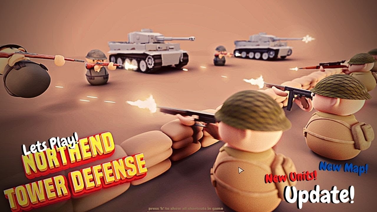 Northend V0.2 Update Gameplay | World War Tower Defense | More! New Unit and a New Map!