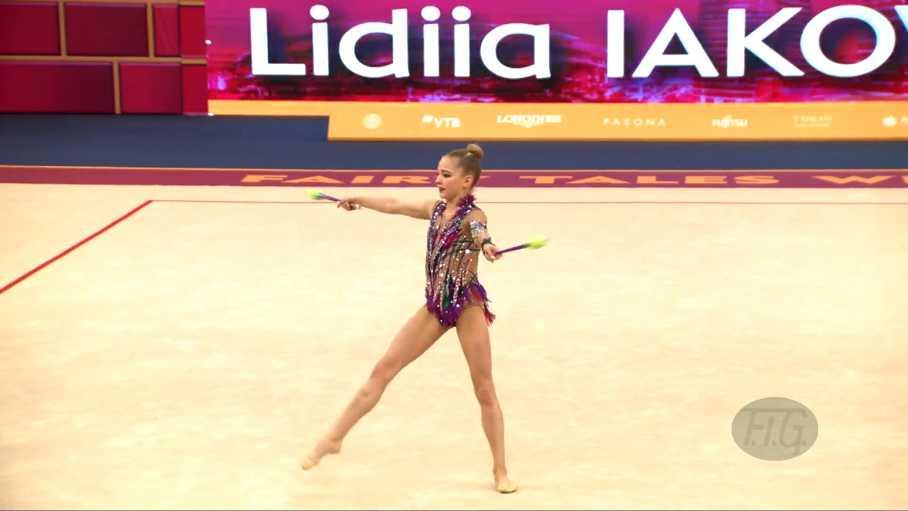 IAKOVLEVA Lidiia (AUS) - 2019 Rhythmic Worlds, Baku (AZE) - Qualifications Clubs