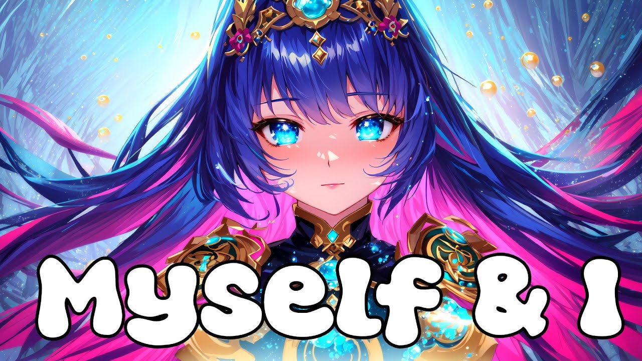 Nightcore - TheFatRat & RIELL - Myself & I (Lyrics)
