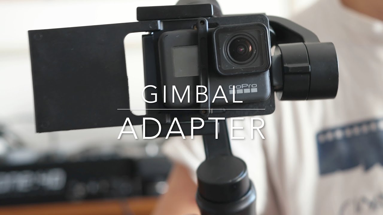 Gimbal adapter for Gopro