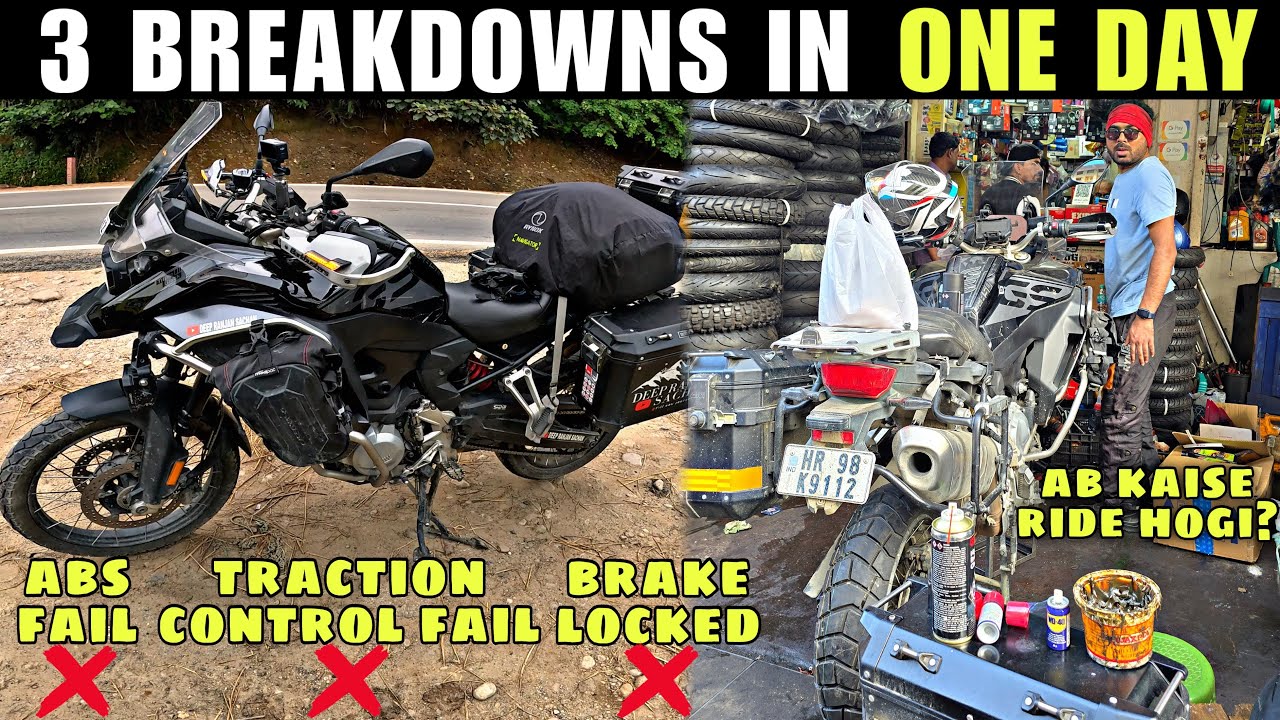 Bike Breakdowns Ne Rula Diya Aaj To 😭 | Major Issue In Our BMW | EP-11 Guwahati Leke Jana Pad Gya